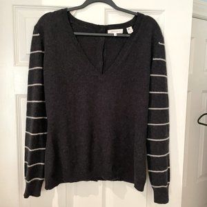 Medium Charcoal Grey Inhabit Cashmere Sweater